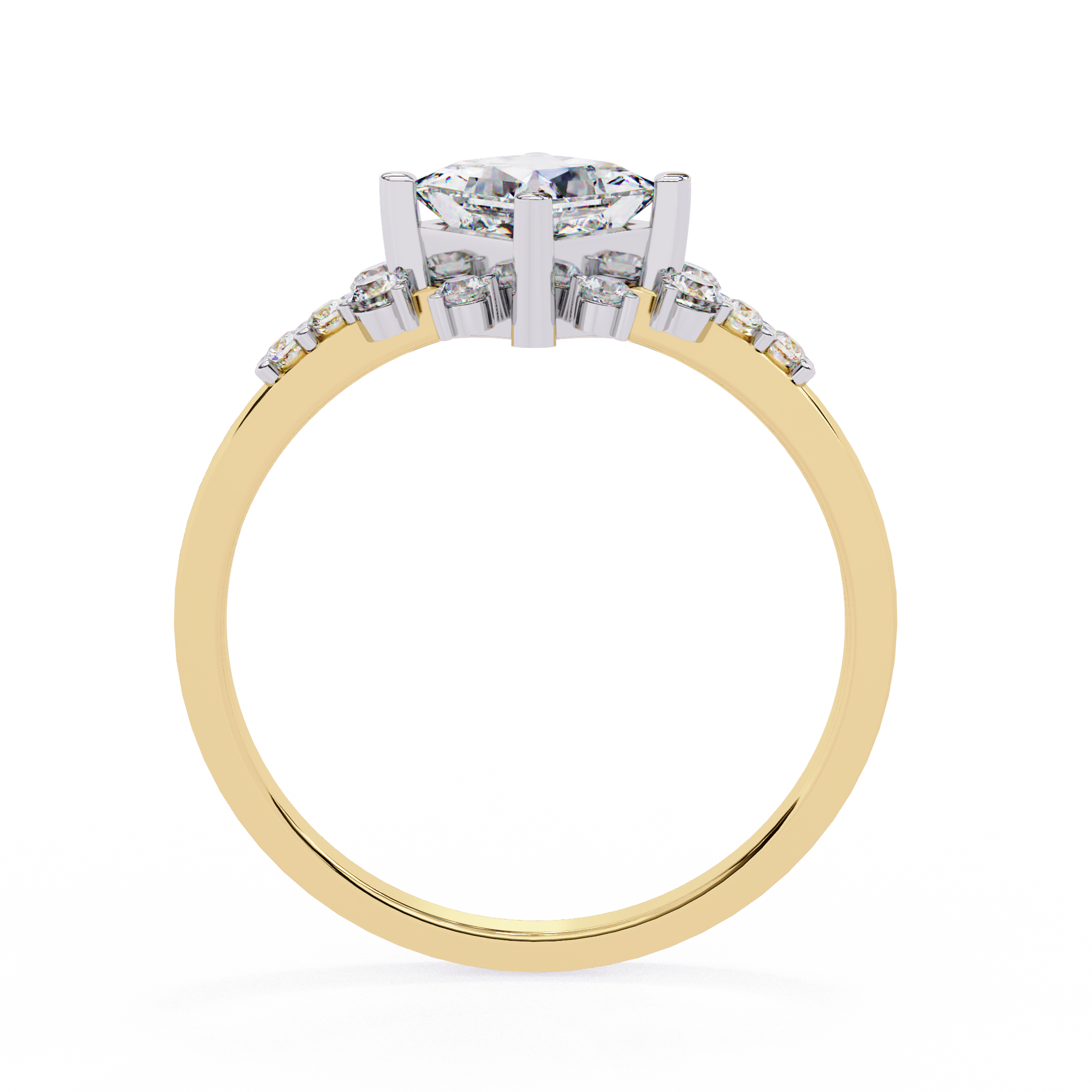 Aria Princess Diamond Ring