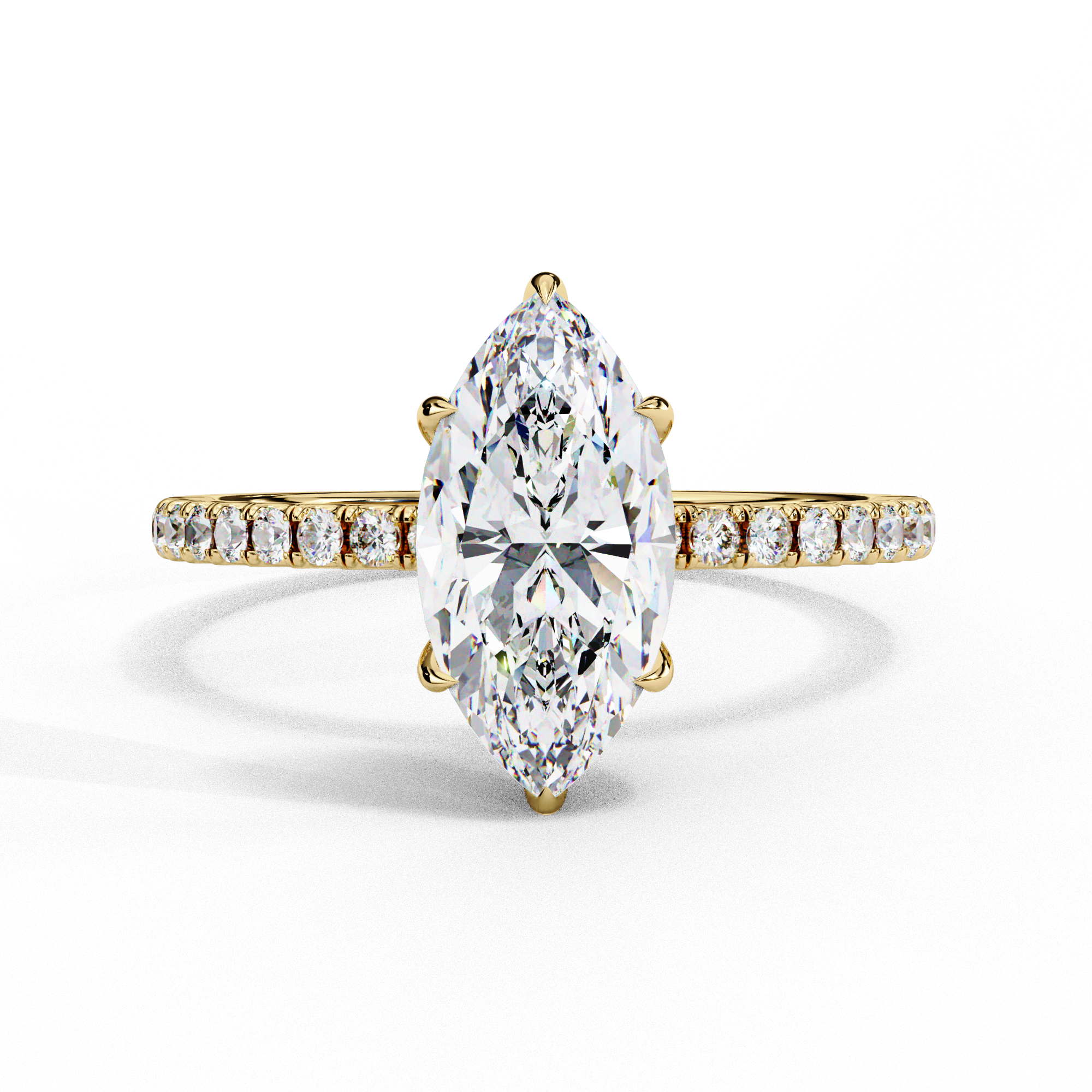 Seraphina Marquise Diamond Ring