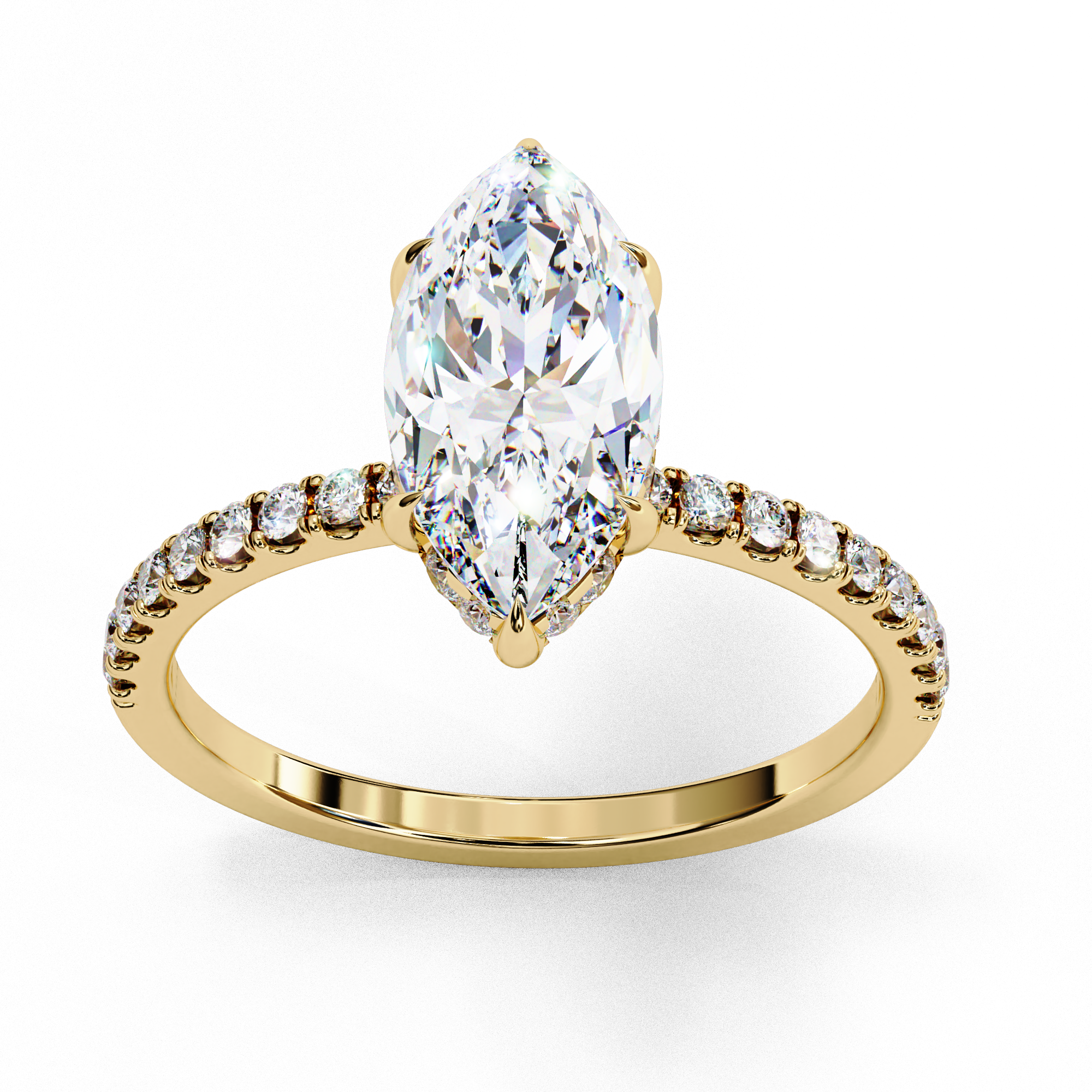 Seraphina Marquise Diamond Ring