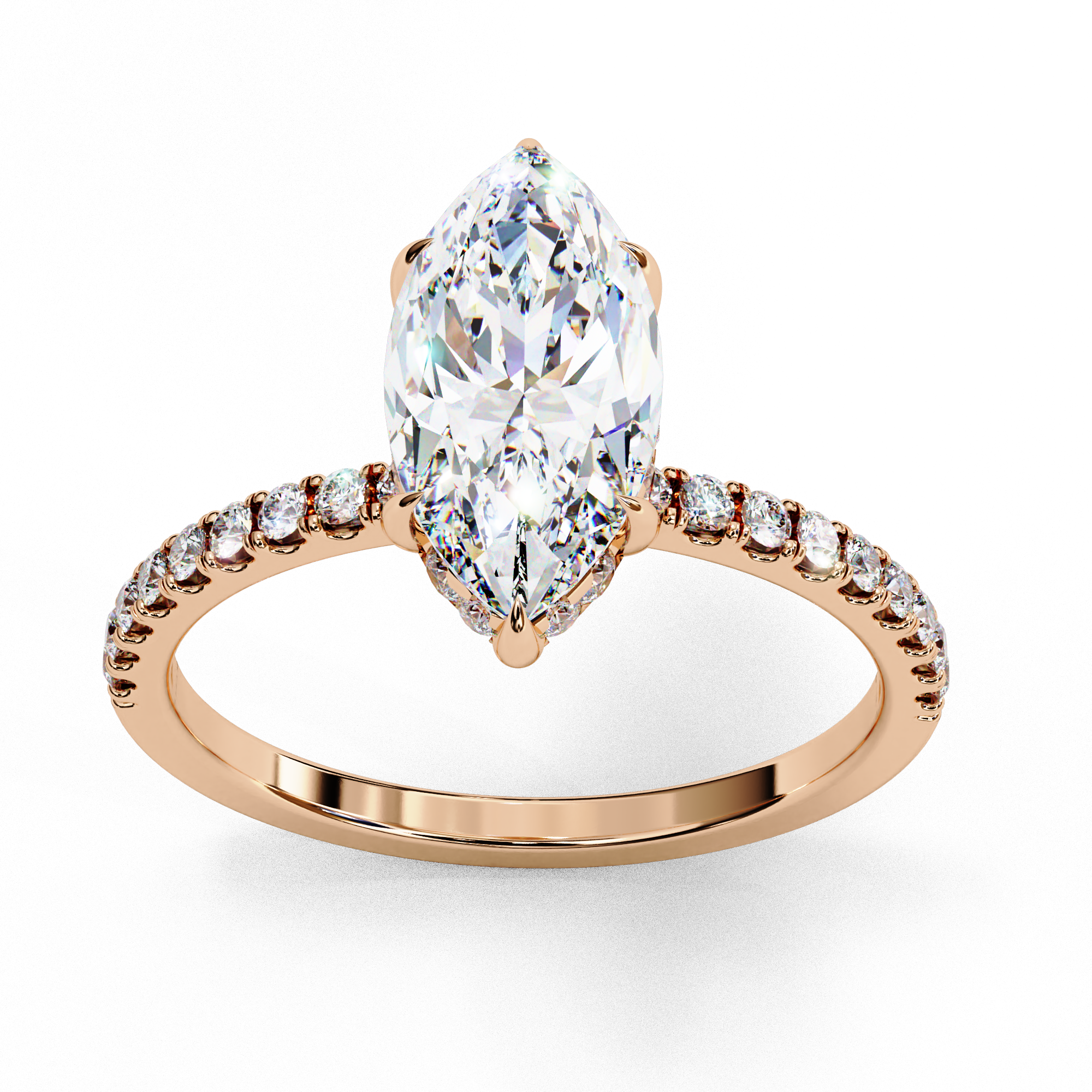 Seraphina Marquise Diamond Ring