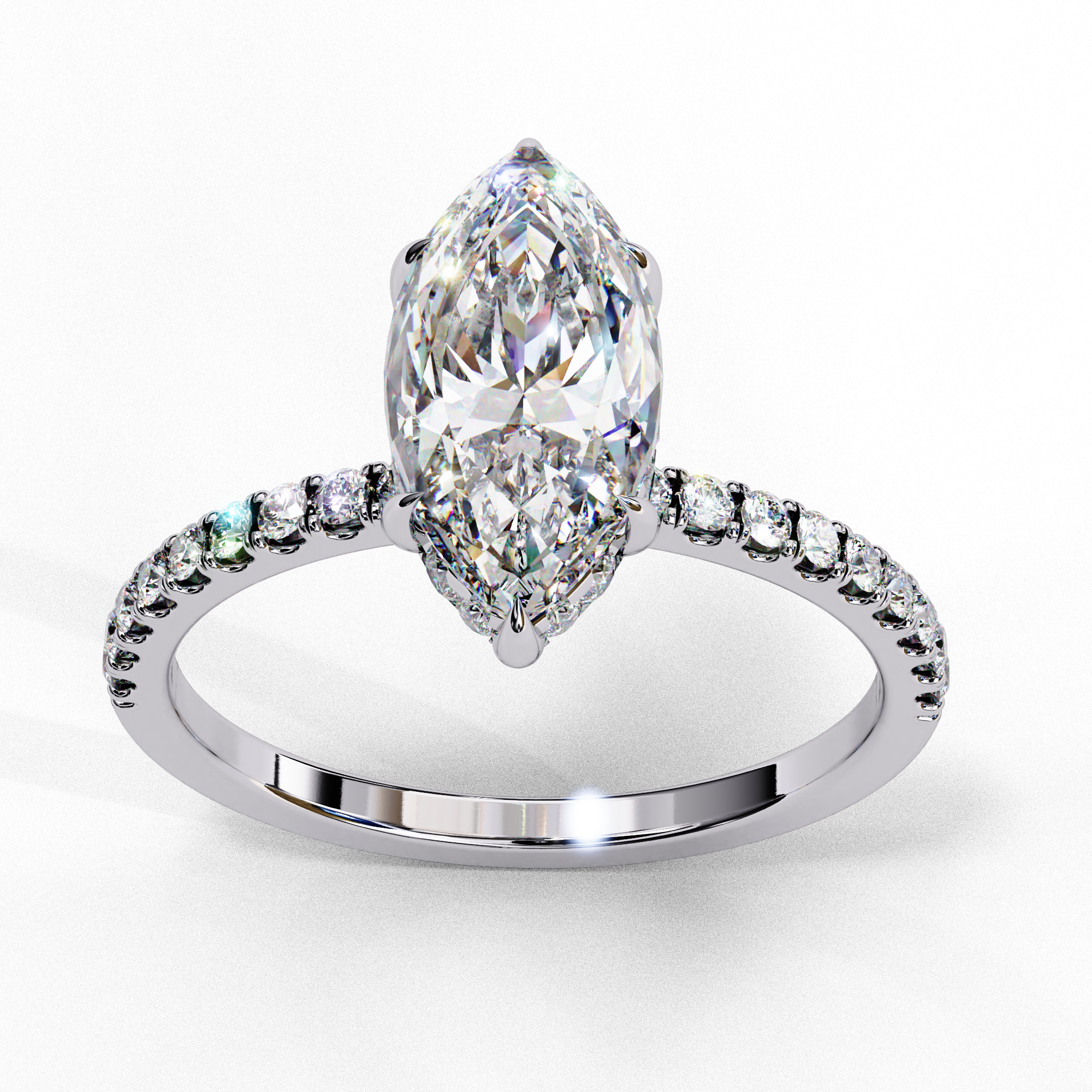 Seraphina Marquise Diamond Ring