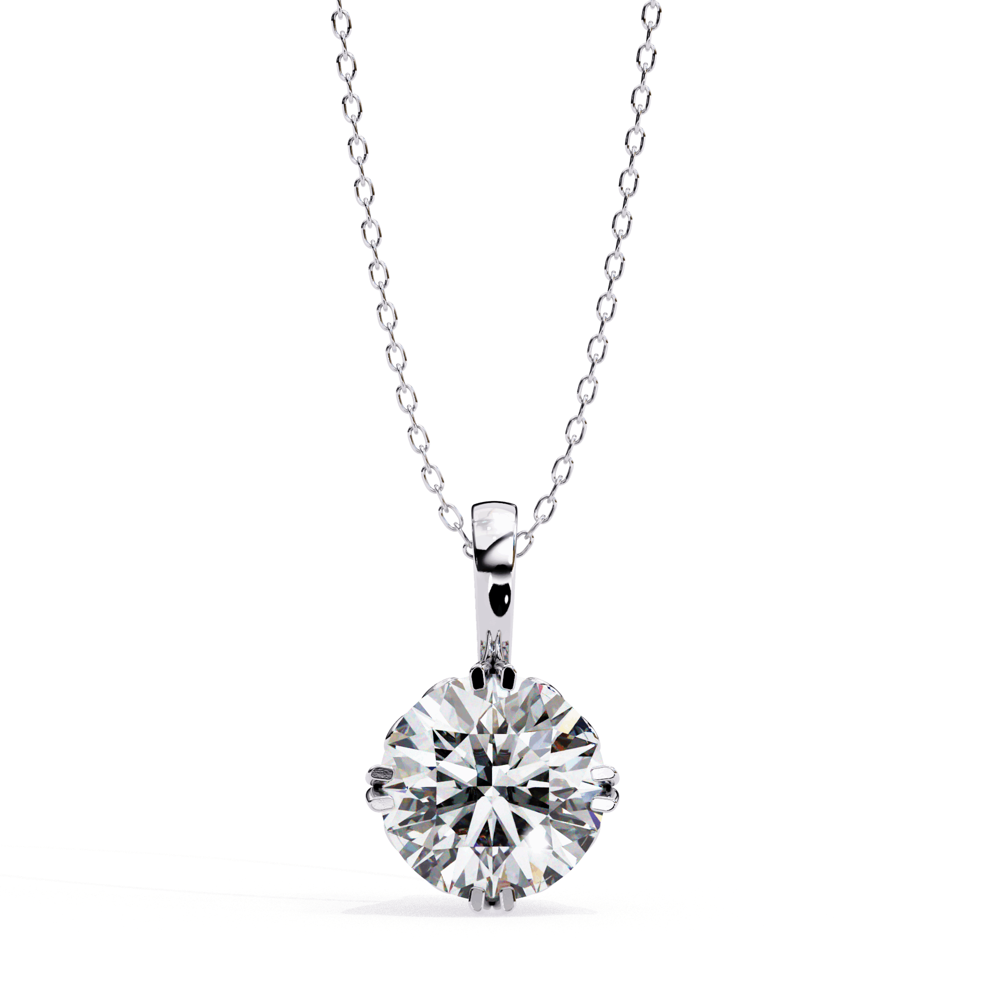 Aurora Solitaire Pendant