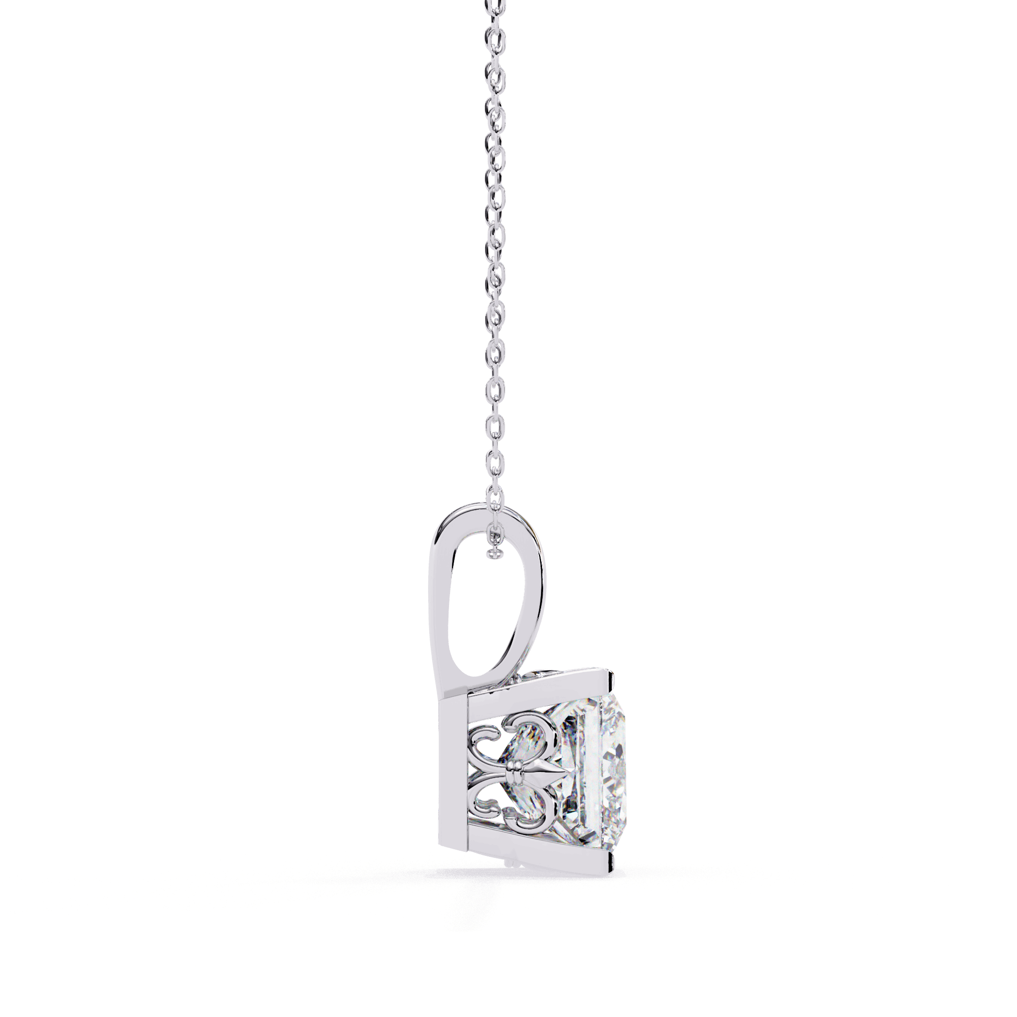 Majestic Princess Diamond Pendant