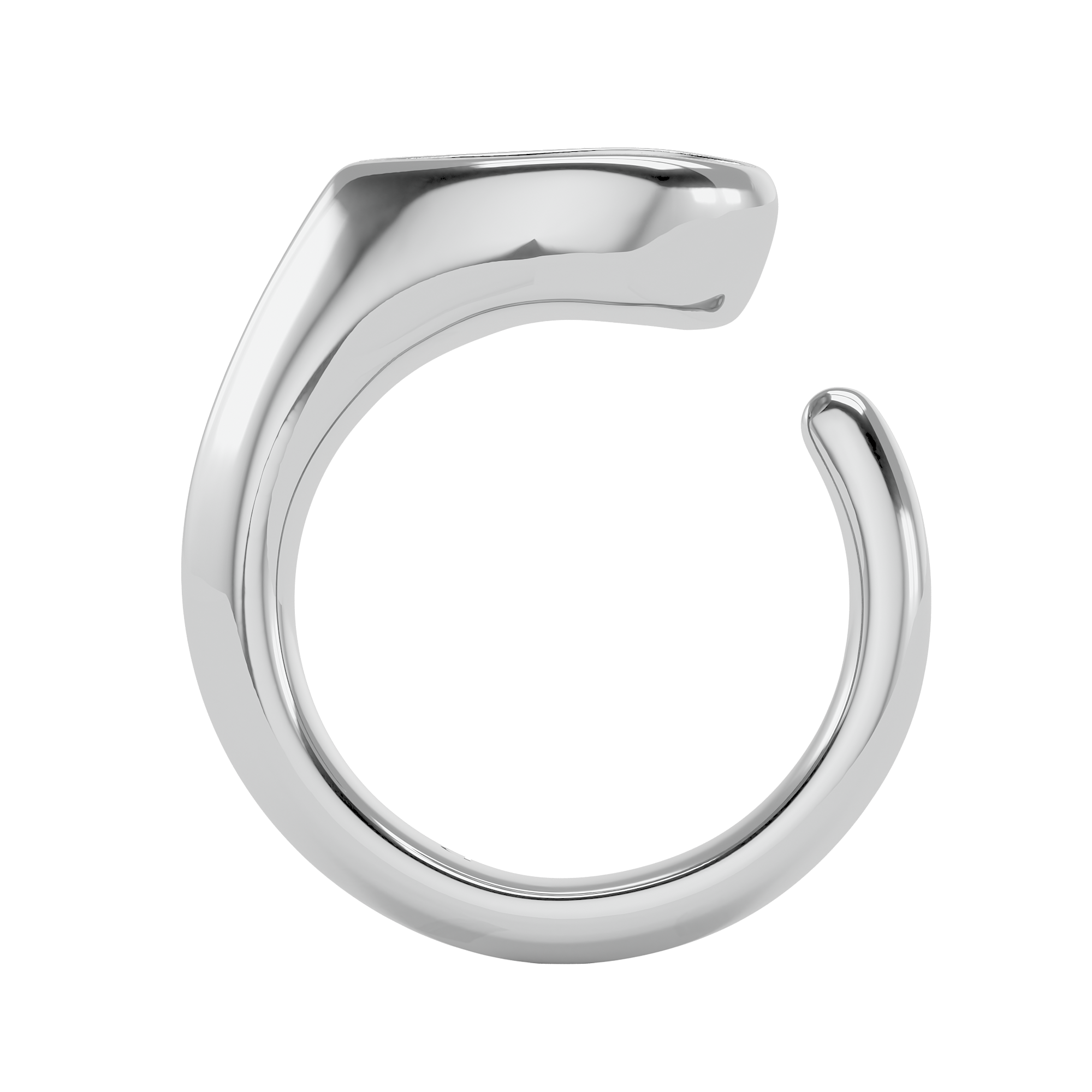 Radiant Solitaire Pear Ring
