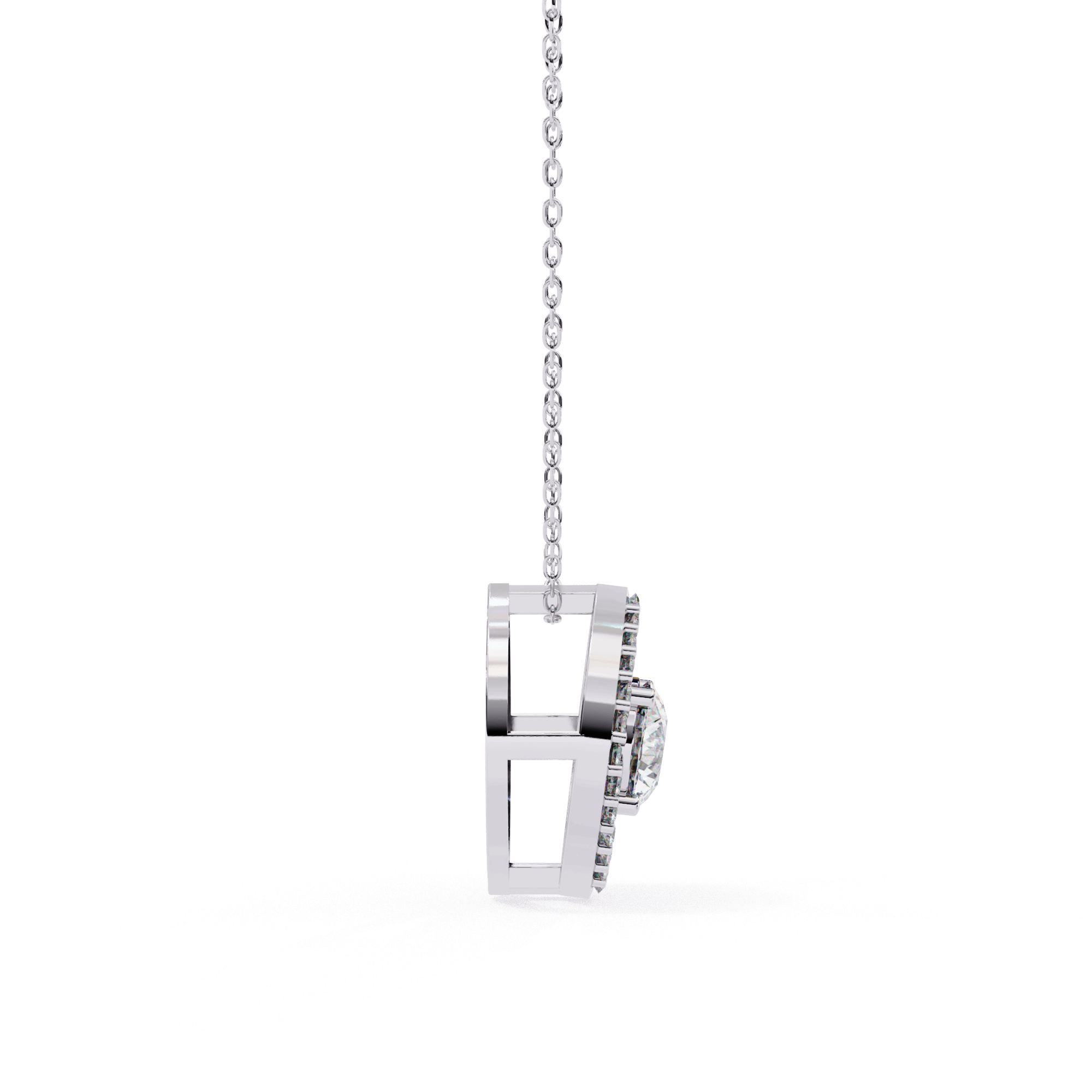 Althea Diamond Pendant - Blu Jewellery