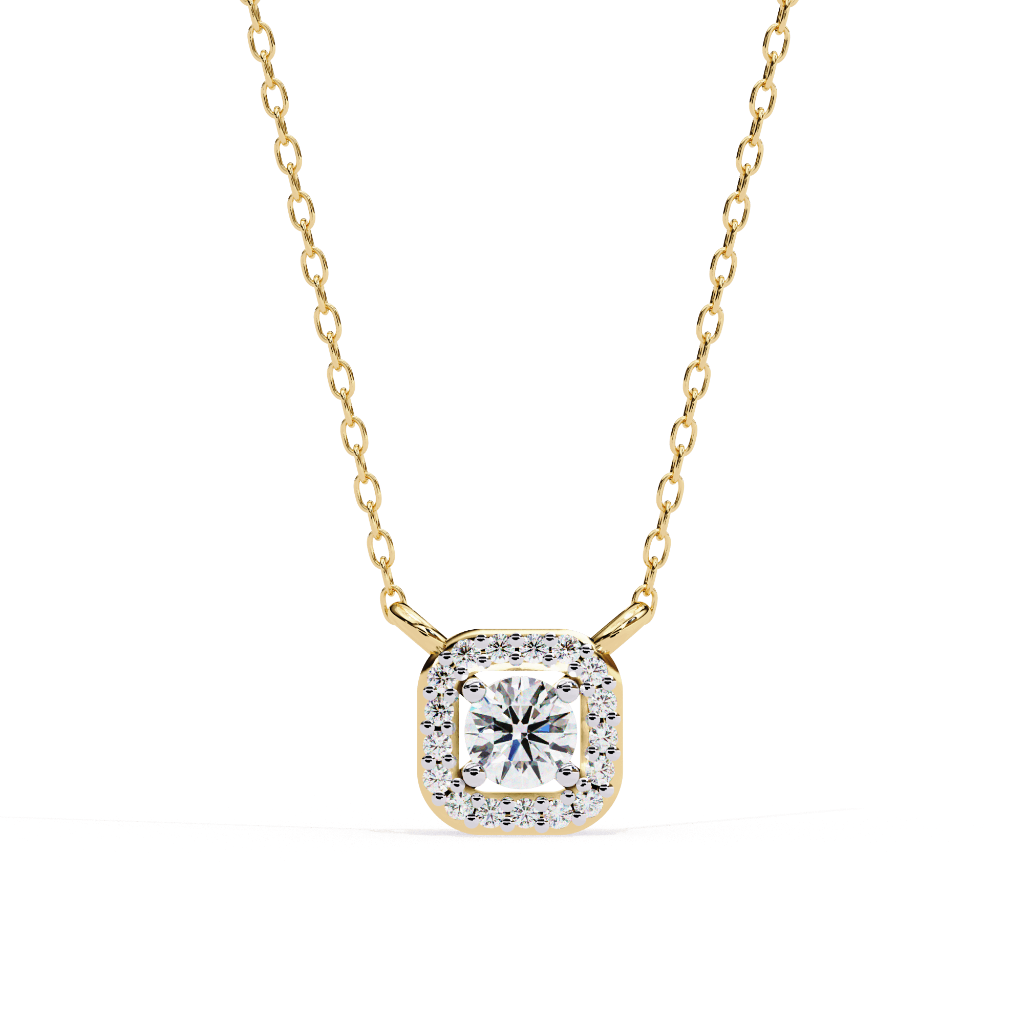 Aurelle Diamond Pendant - Blu Jewellery