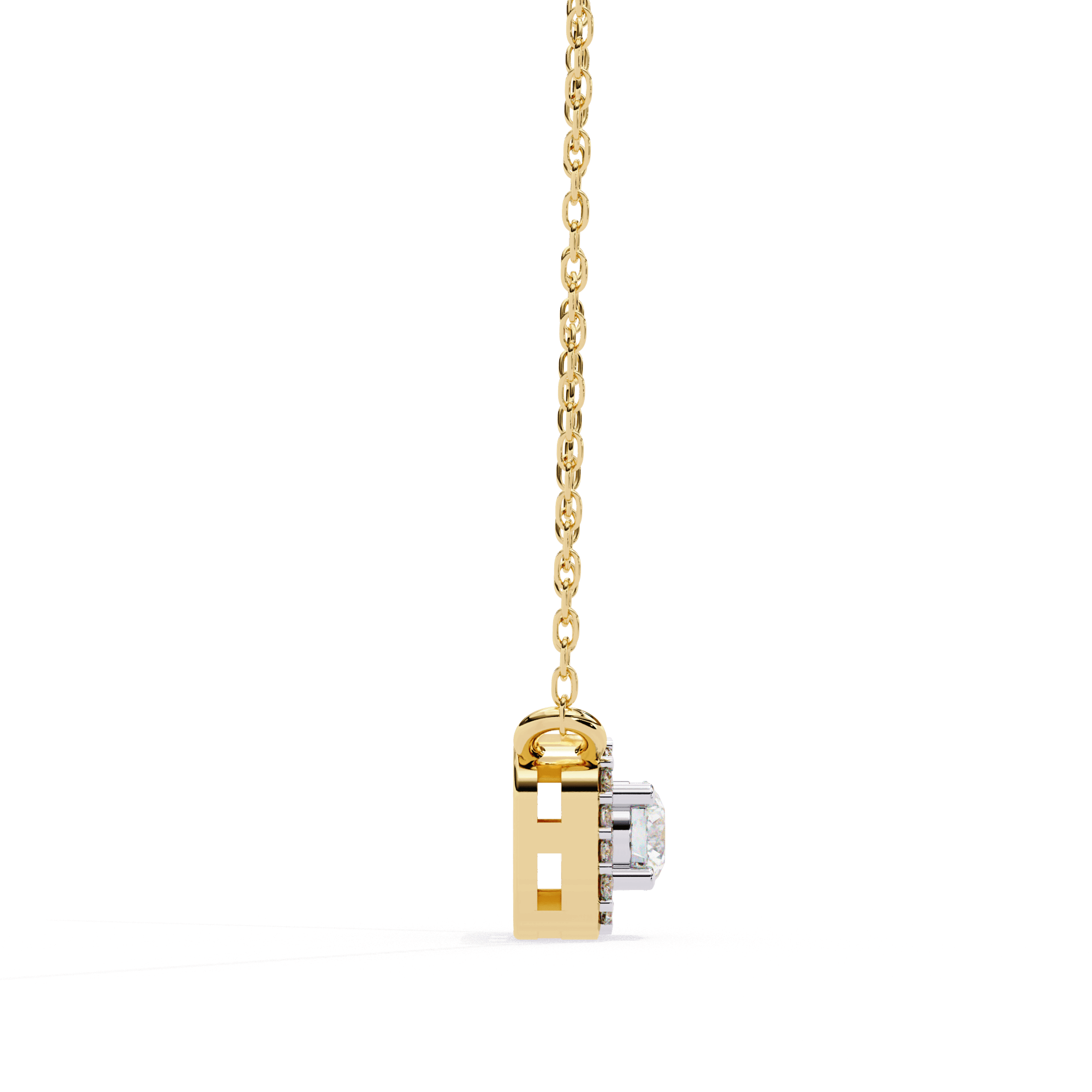 Aurelle Diamond Pendant - Blu Jewellery