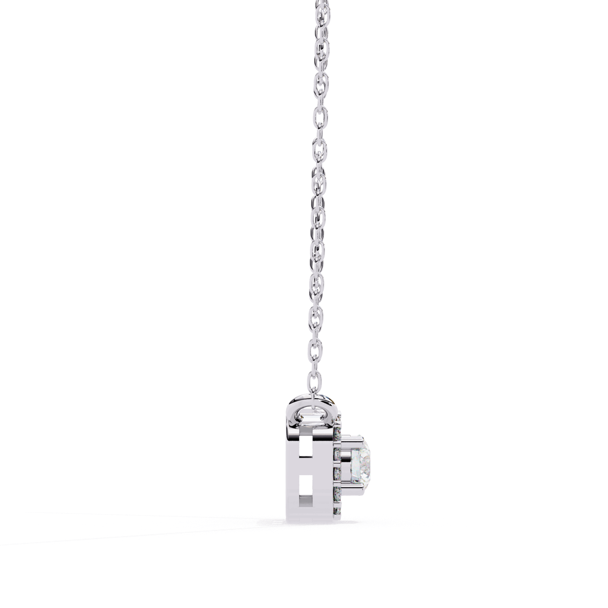 Aurelle Diamond Pendant - Blu Jewellery