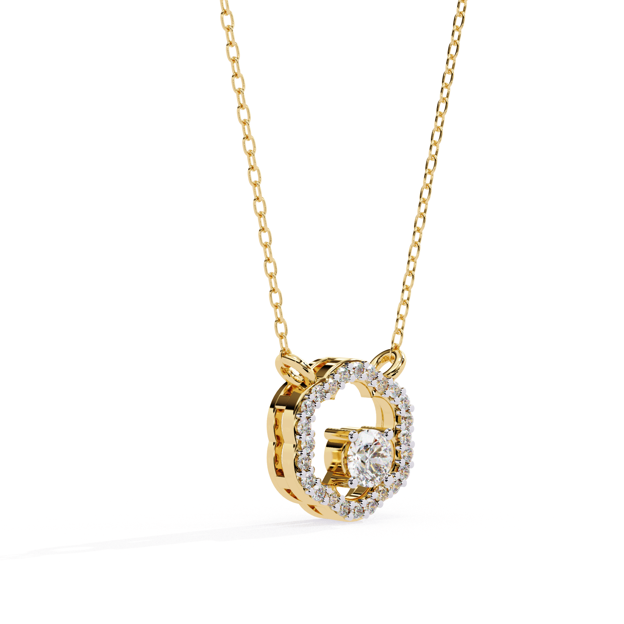 Celestia Diamond Pendant - Blu Jewellery