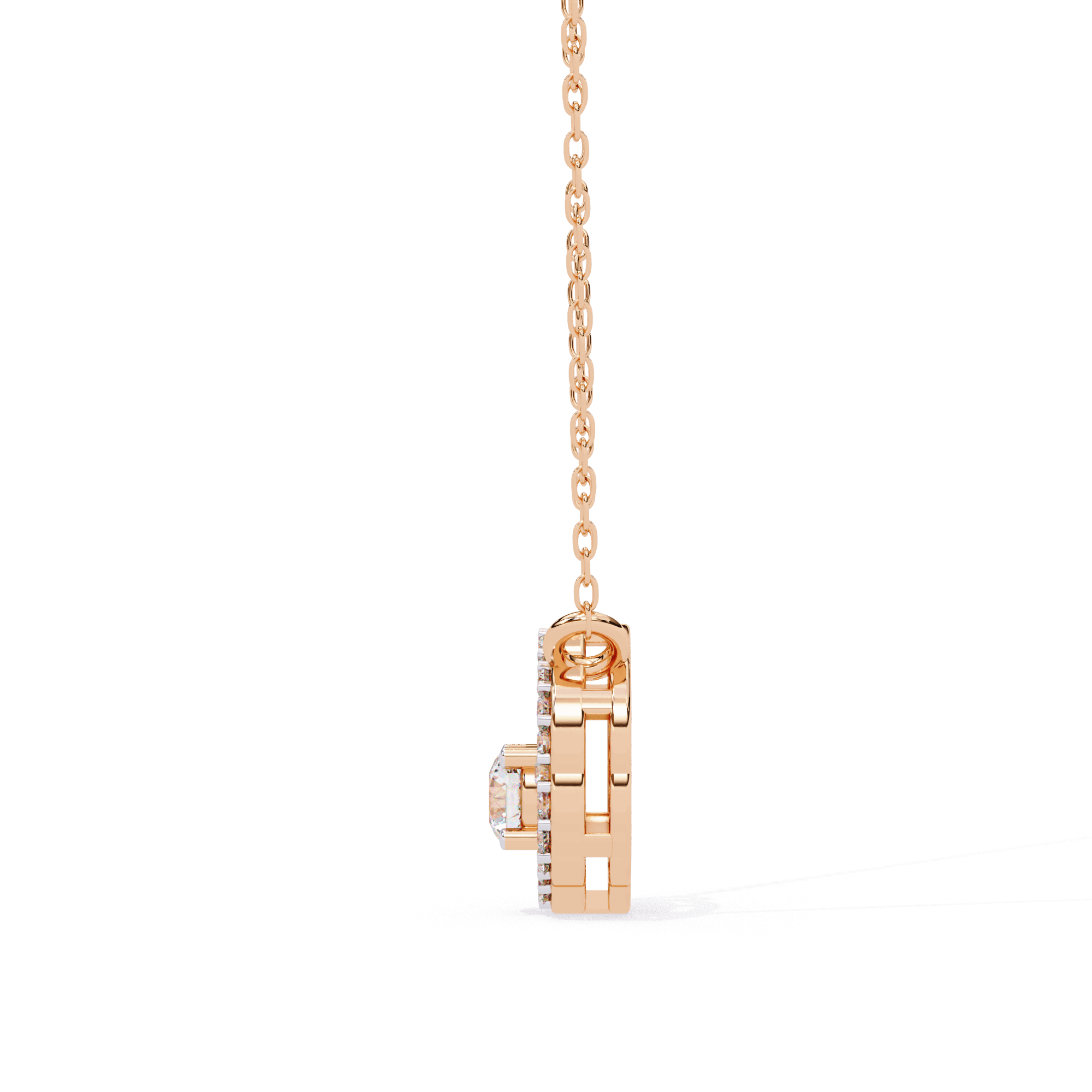 Celestia Diamond Pendant - Blu Jewellery