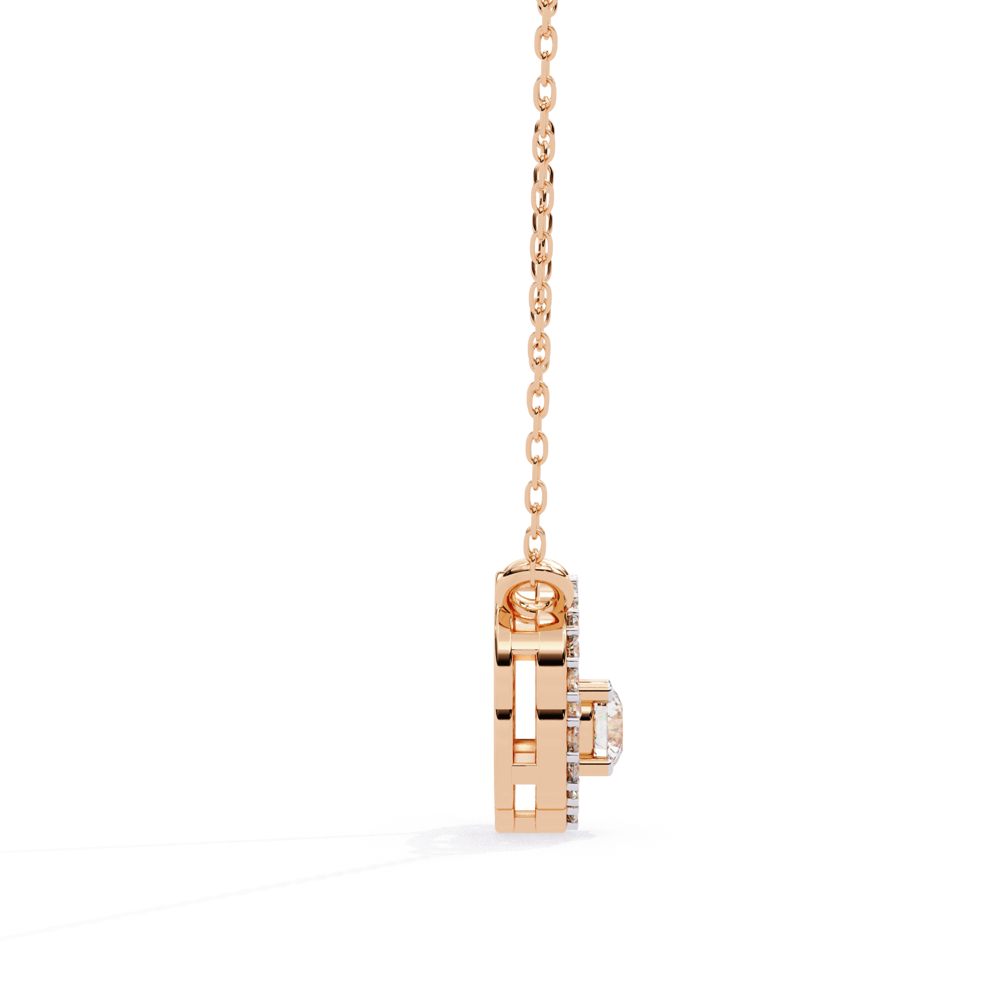 Celestia Diamond Pendant - Blu Jewellery