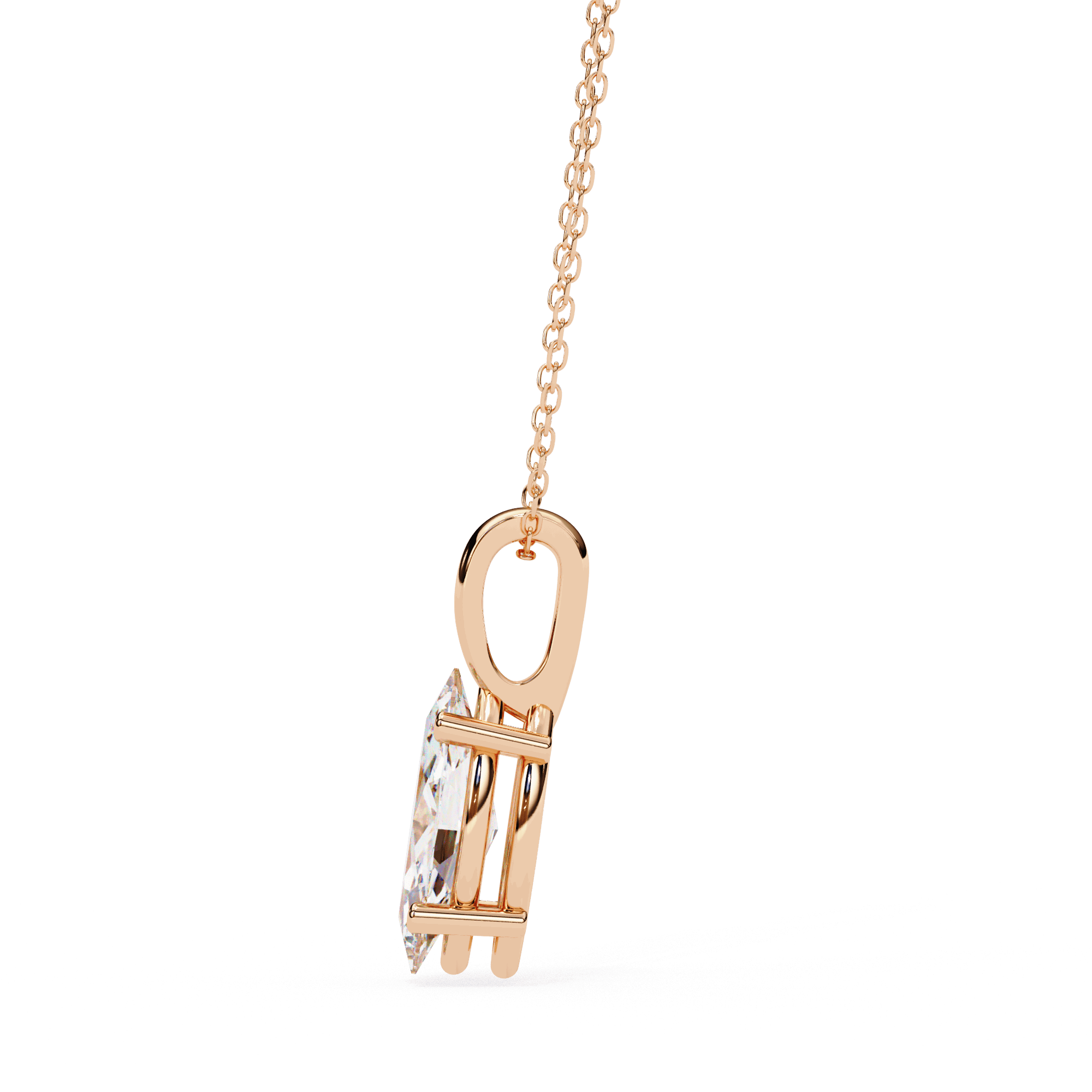 Elysian Diamond Pendant - Blu Jewellery