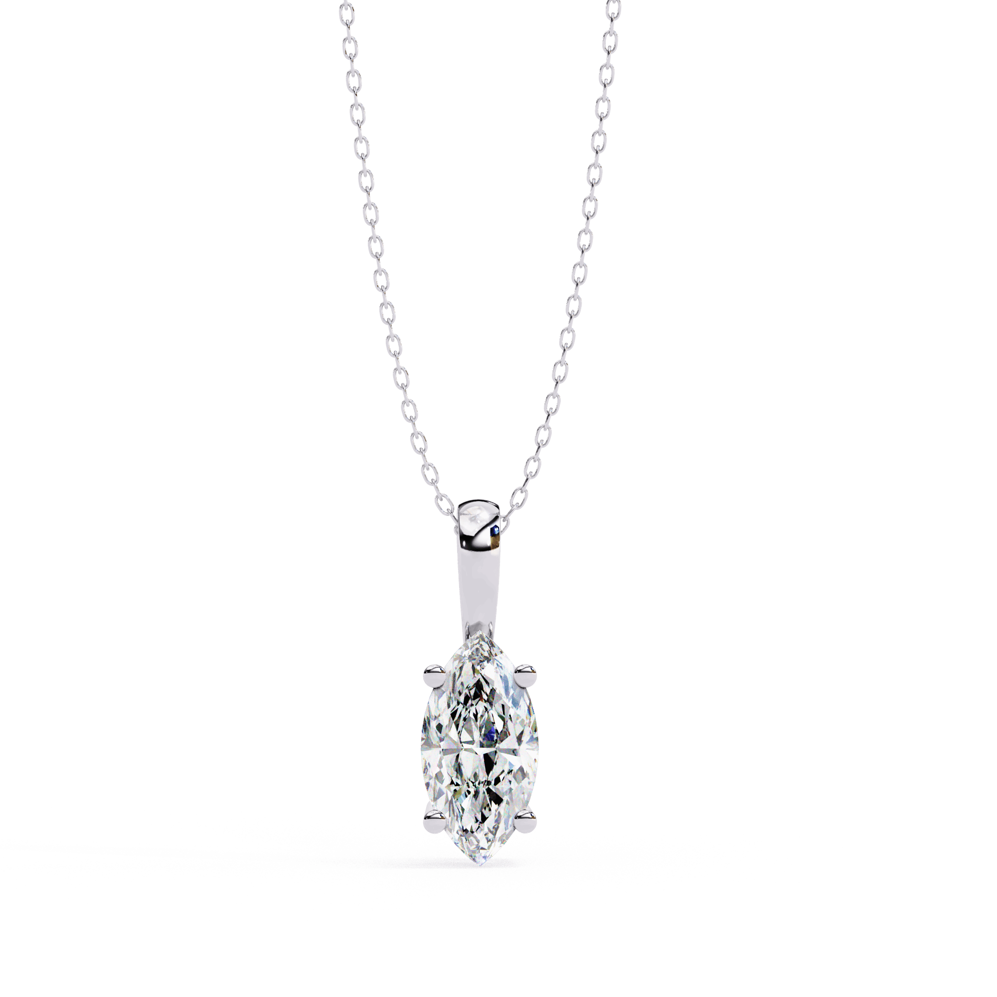 Elysian Diamond Pendant - Blu Jewellery