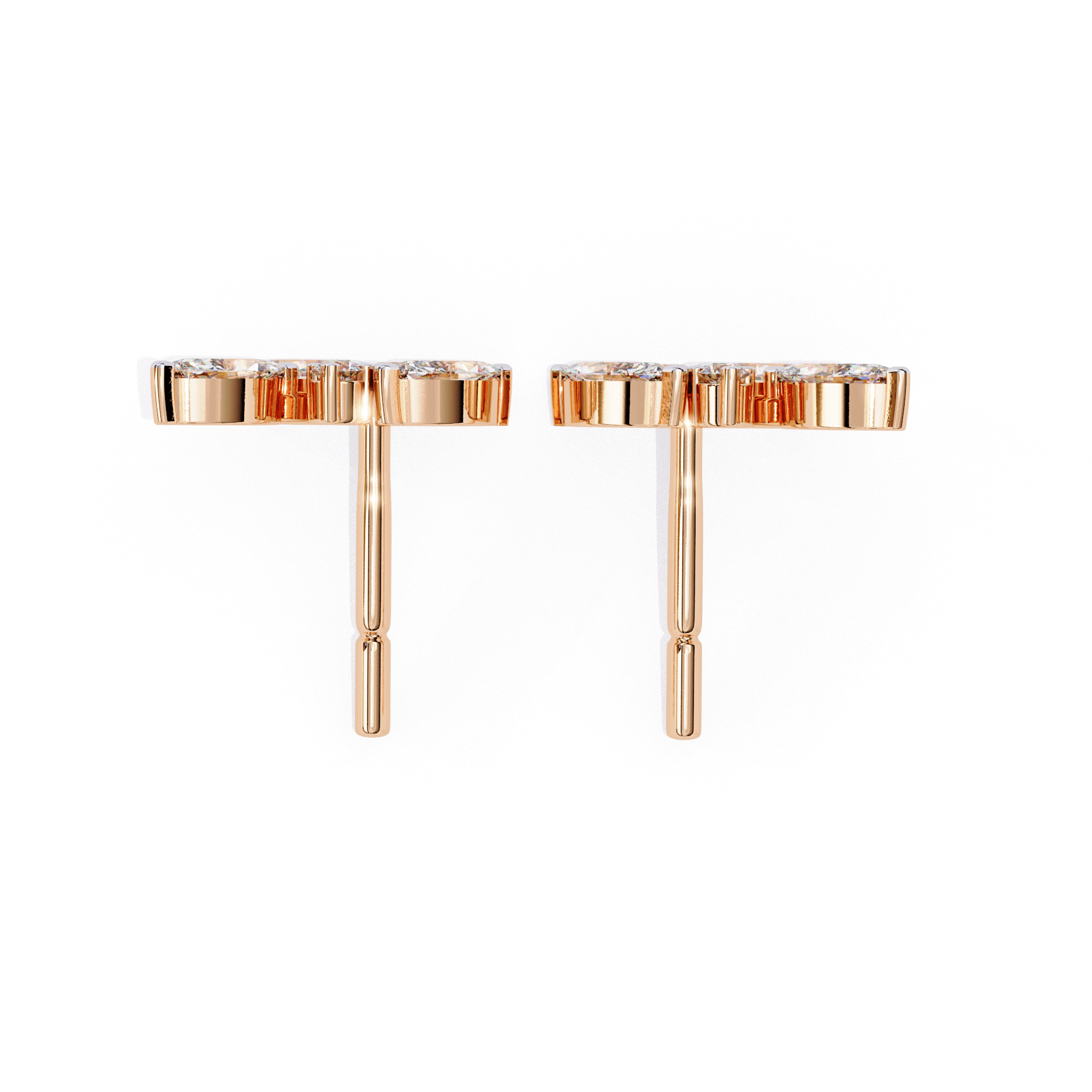 Liana Diamond Earrings - Blu Jewellery