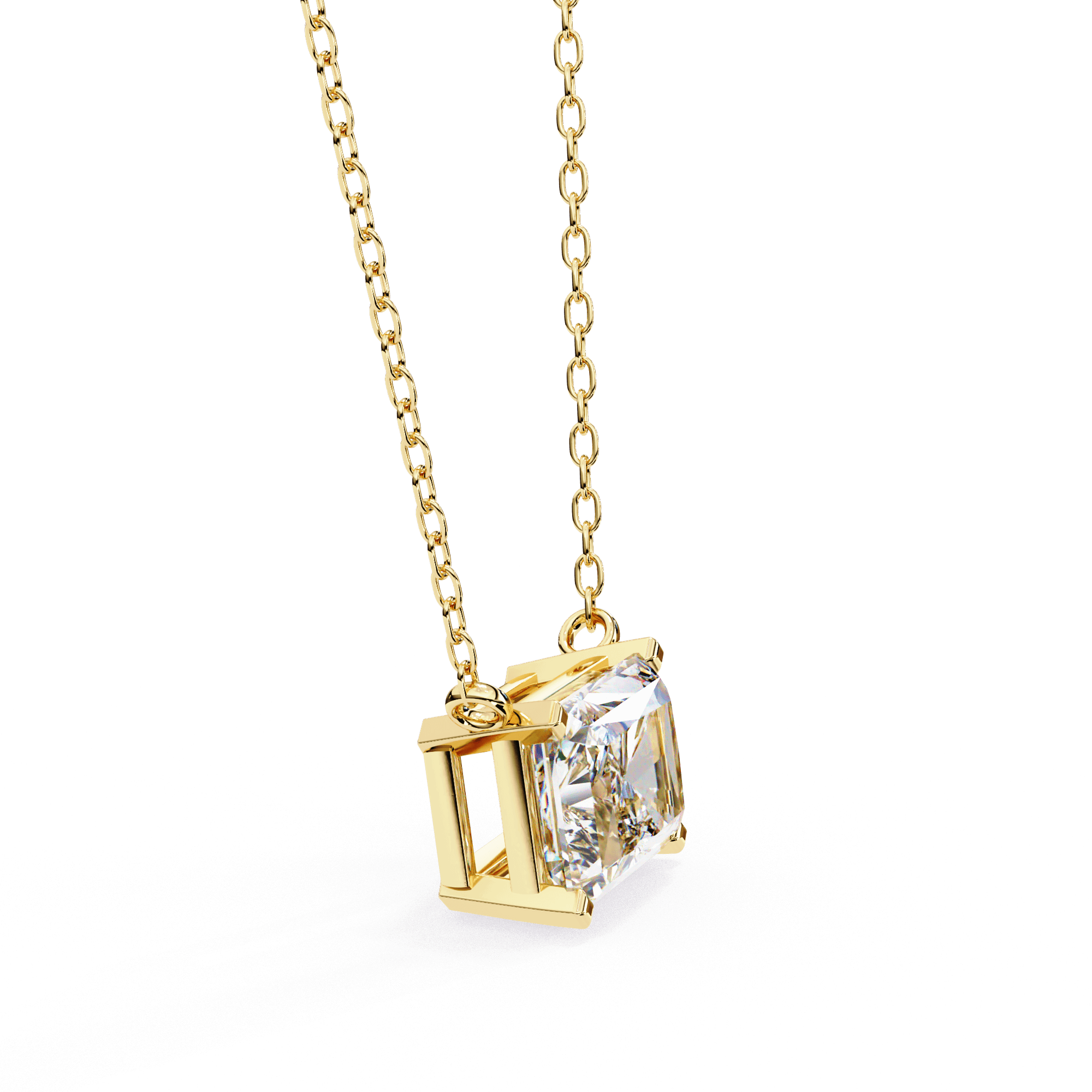 Luminous Radiance Diamond Pendant - Blu Jewellery