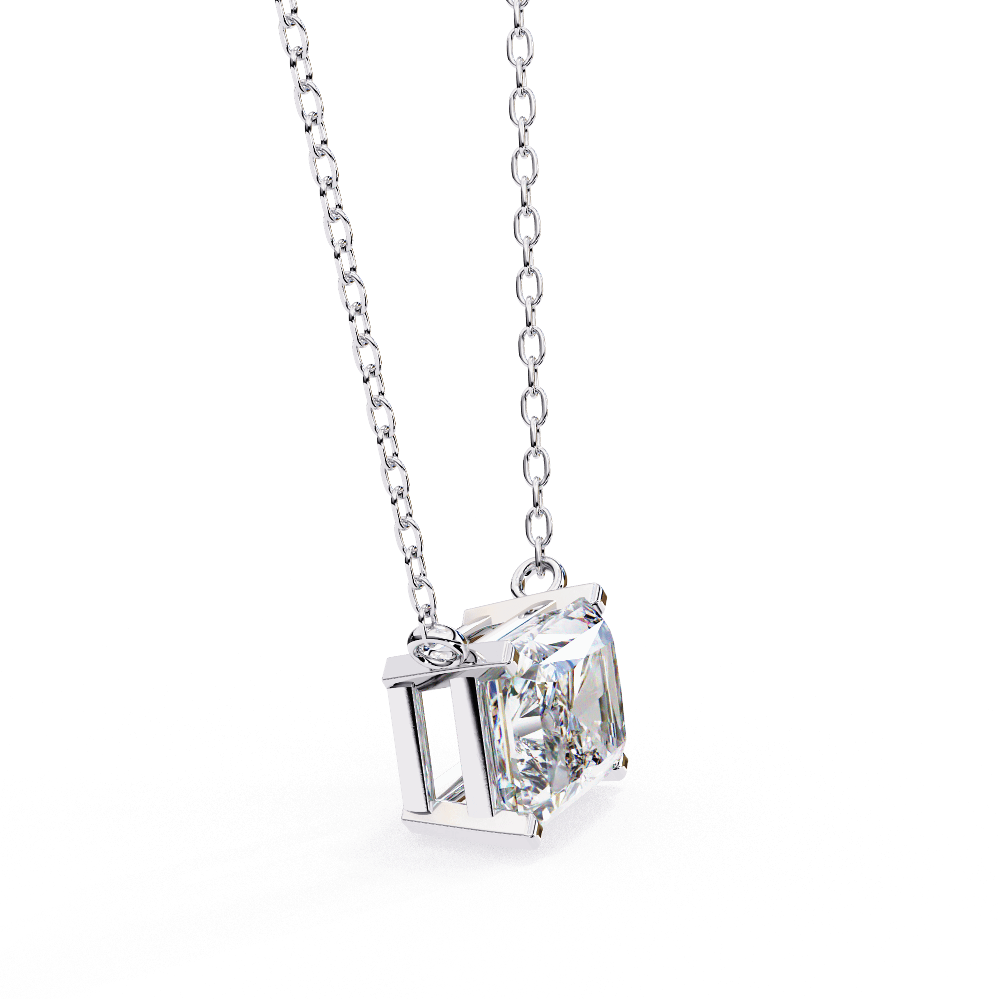 Luminous Radiance Diamond Pendant - Blu Jewellery