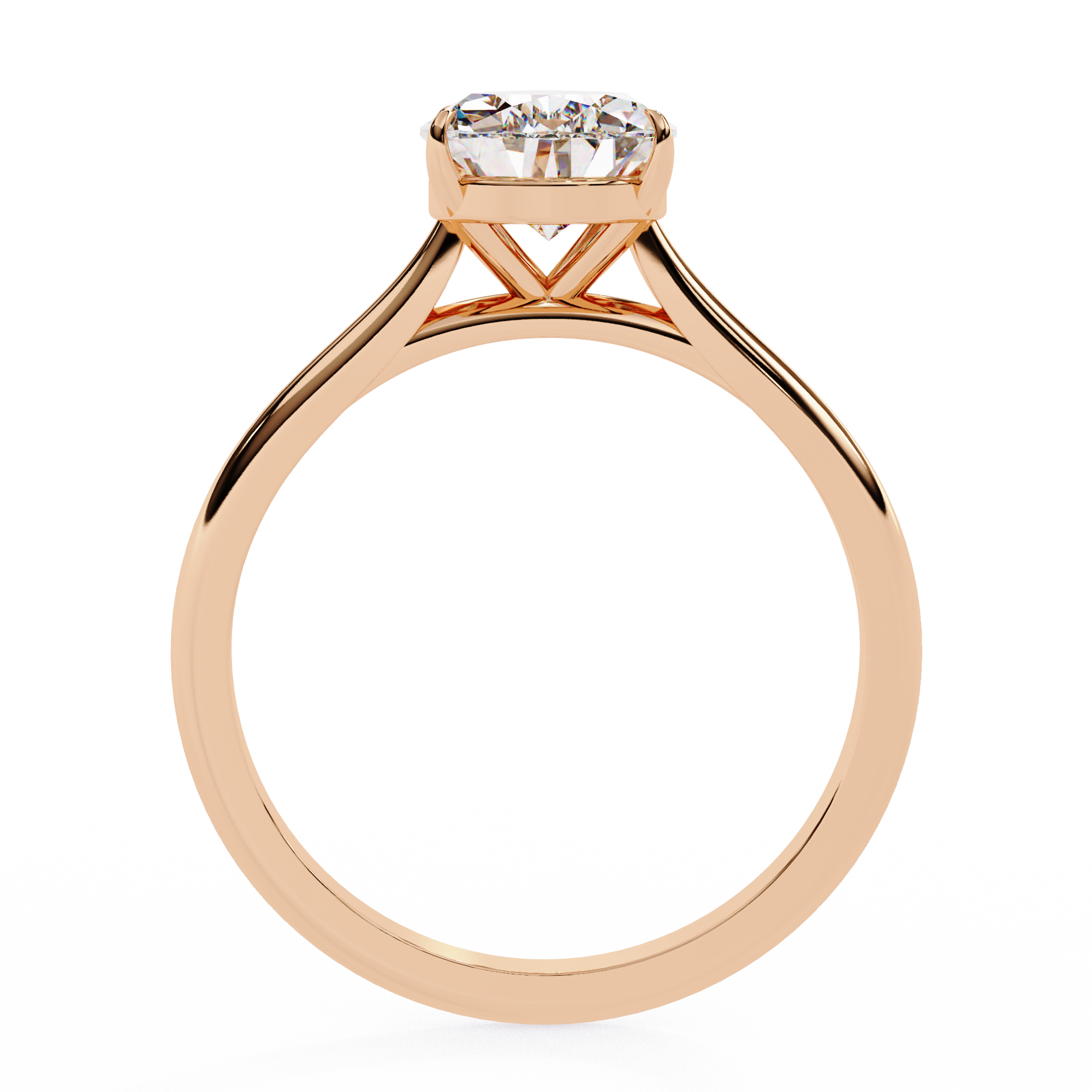 Aurora Pear Diamond Ring