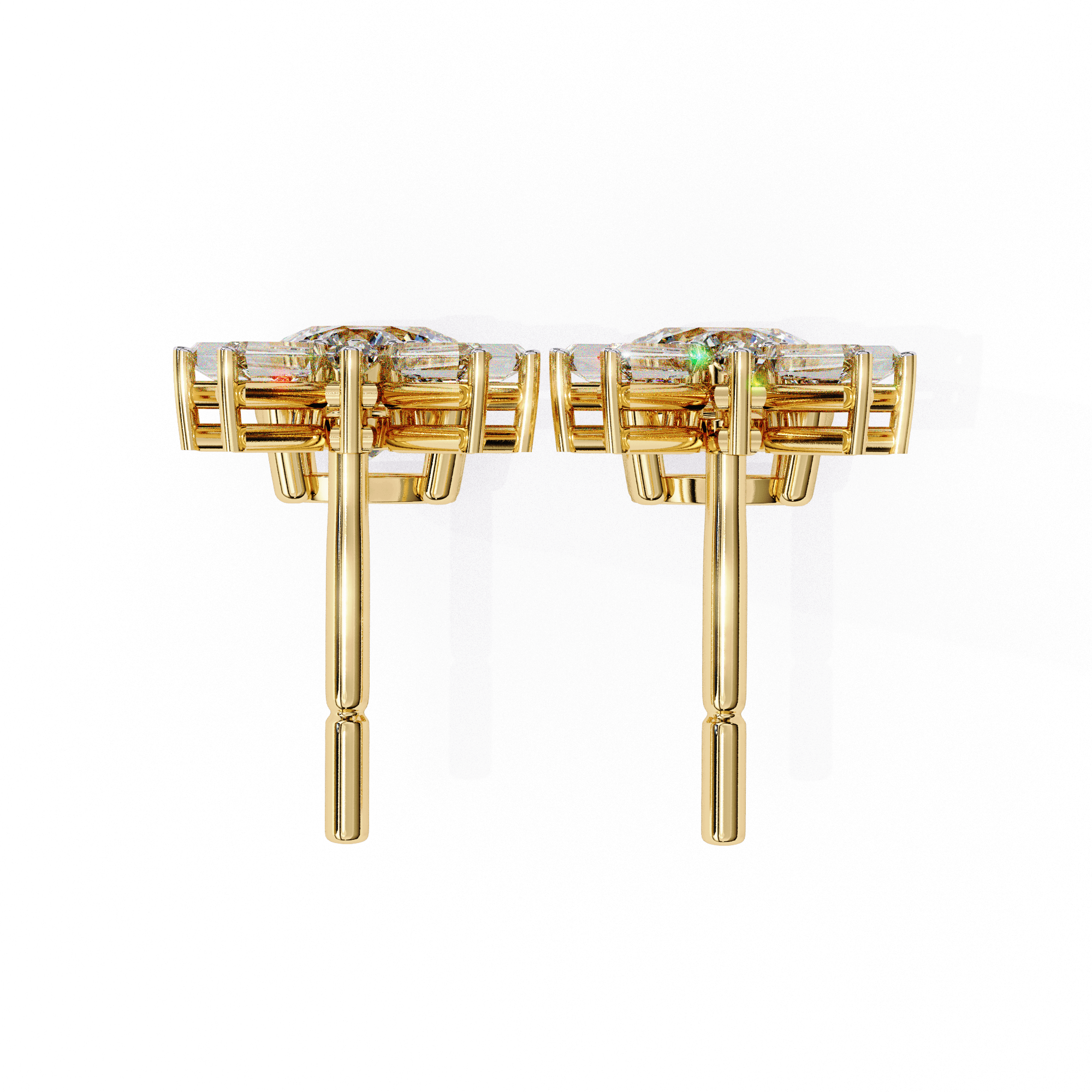 Valora Diamond Earrings - Blu Jewellery