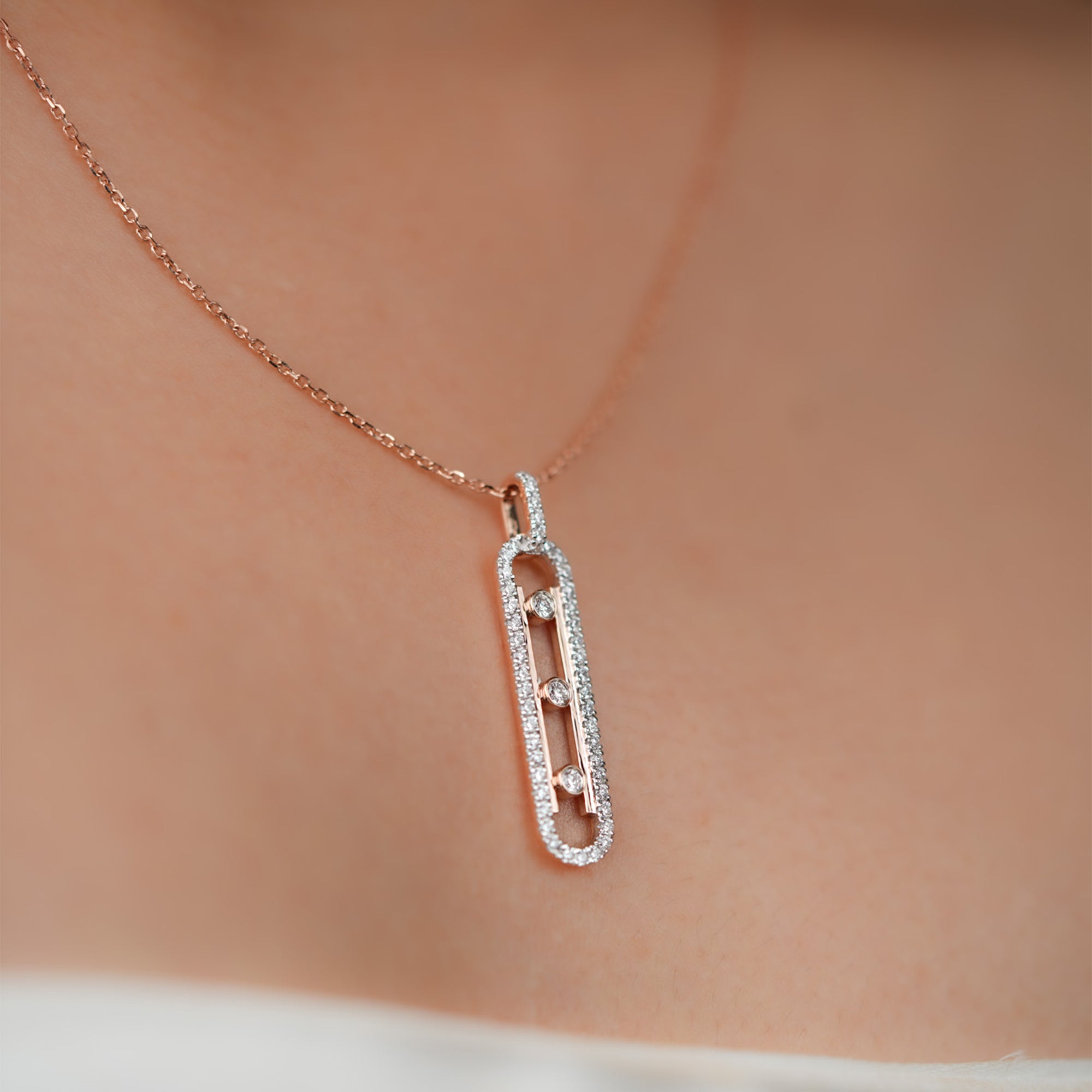 Opulent Elegance Diamond Pendant