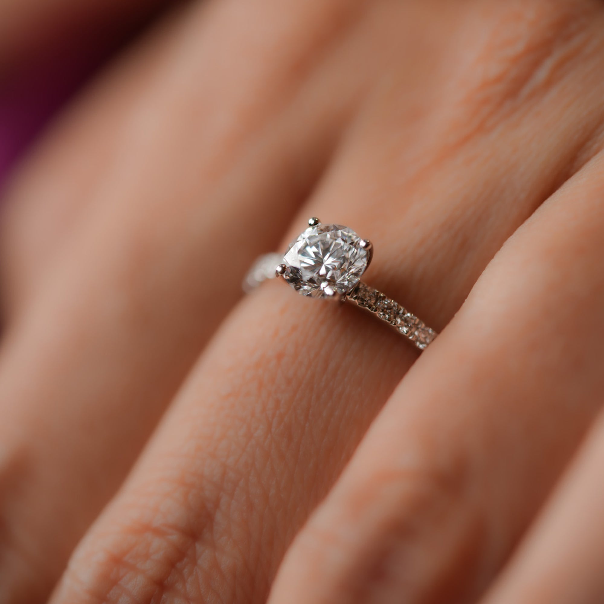 Timeless Solitaire Diamond Ring