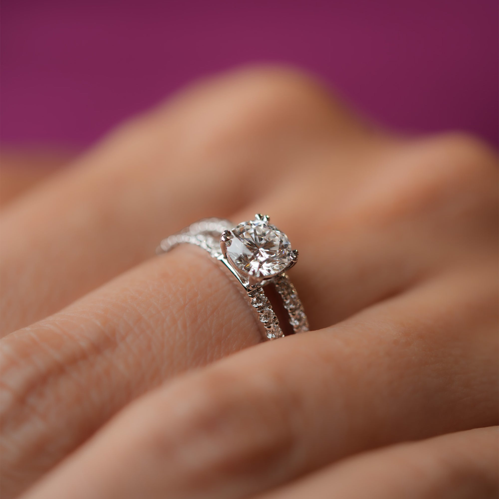 Eternal Love Solitaire Diamond Ring