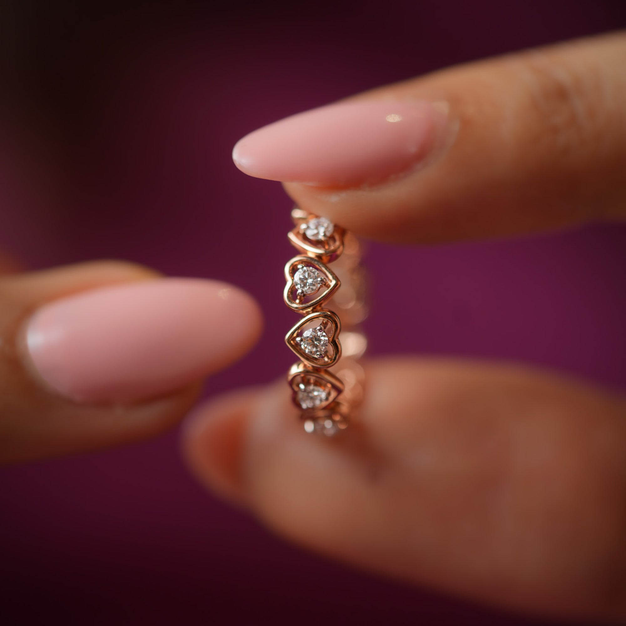 Opulent Allure Diamond Ring