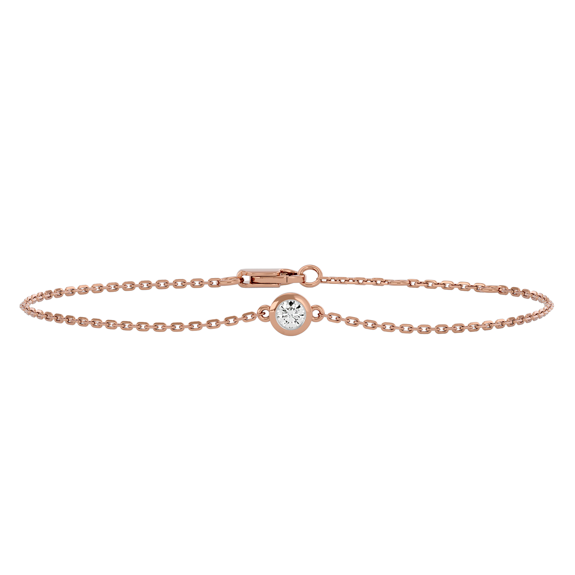 Regal Radiance Solitaire Bracelet