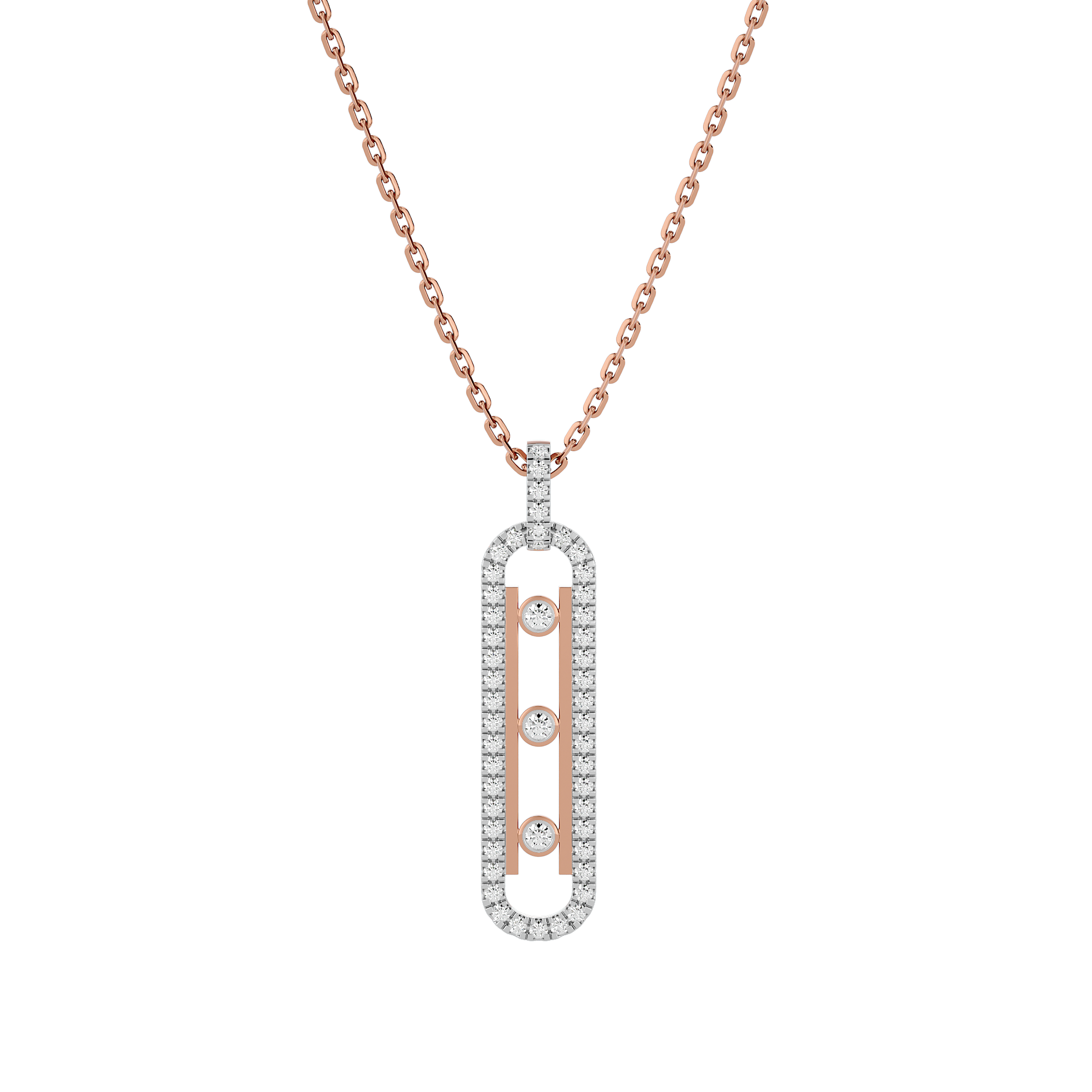 Opulent Elegance Diamond Pendant