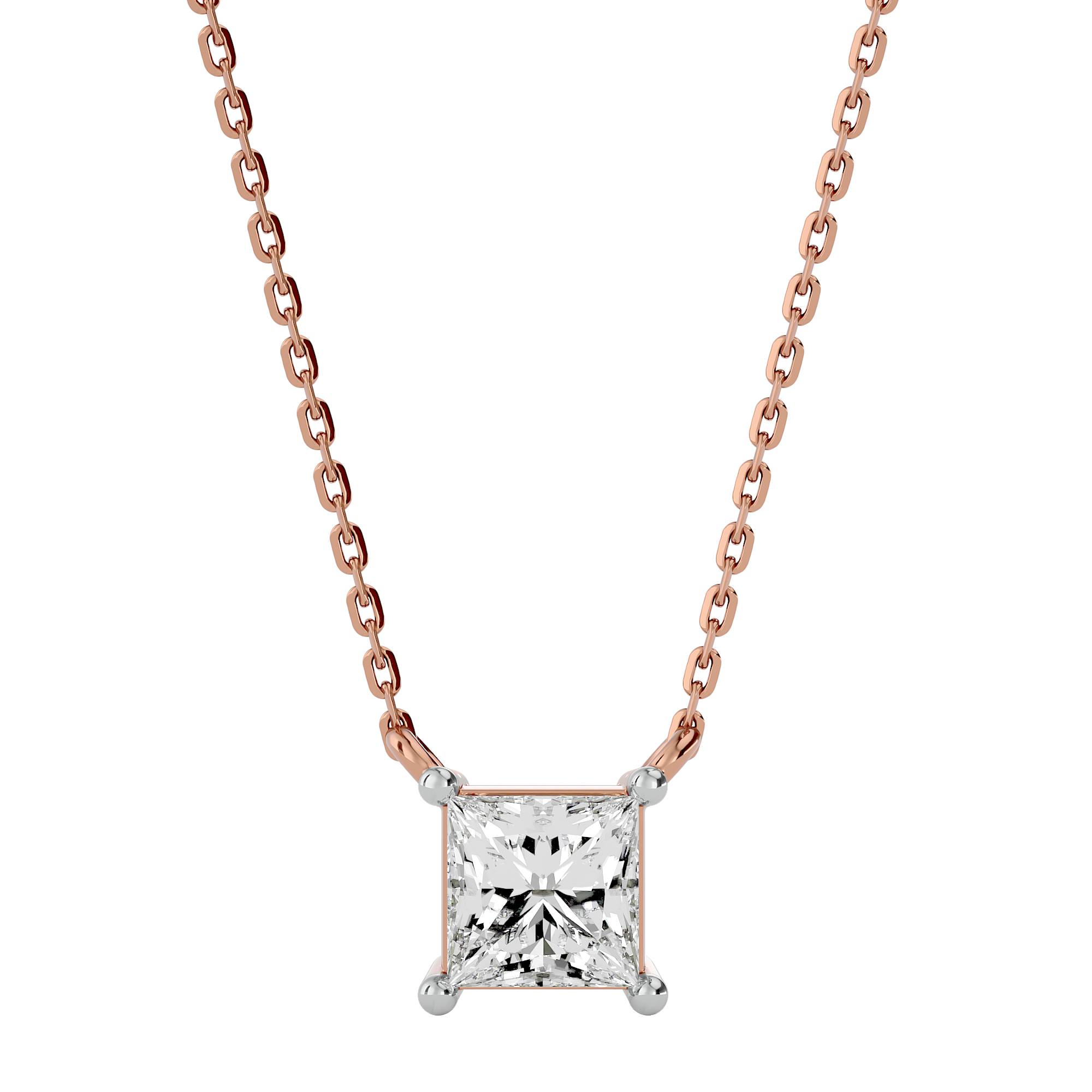 Aurelia Radiance Solitaire Pendant