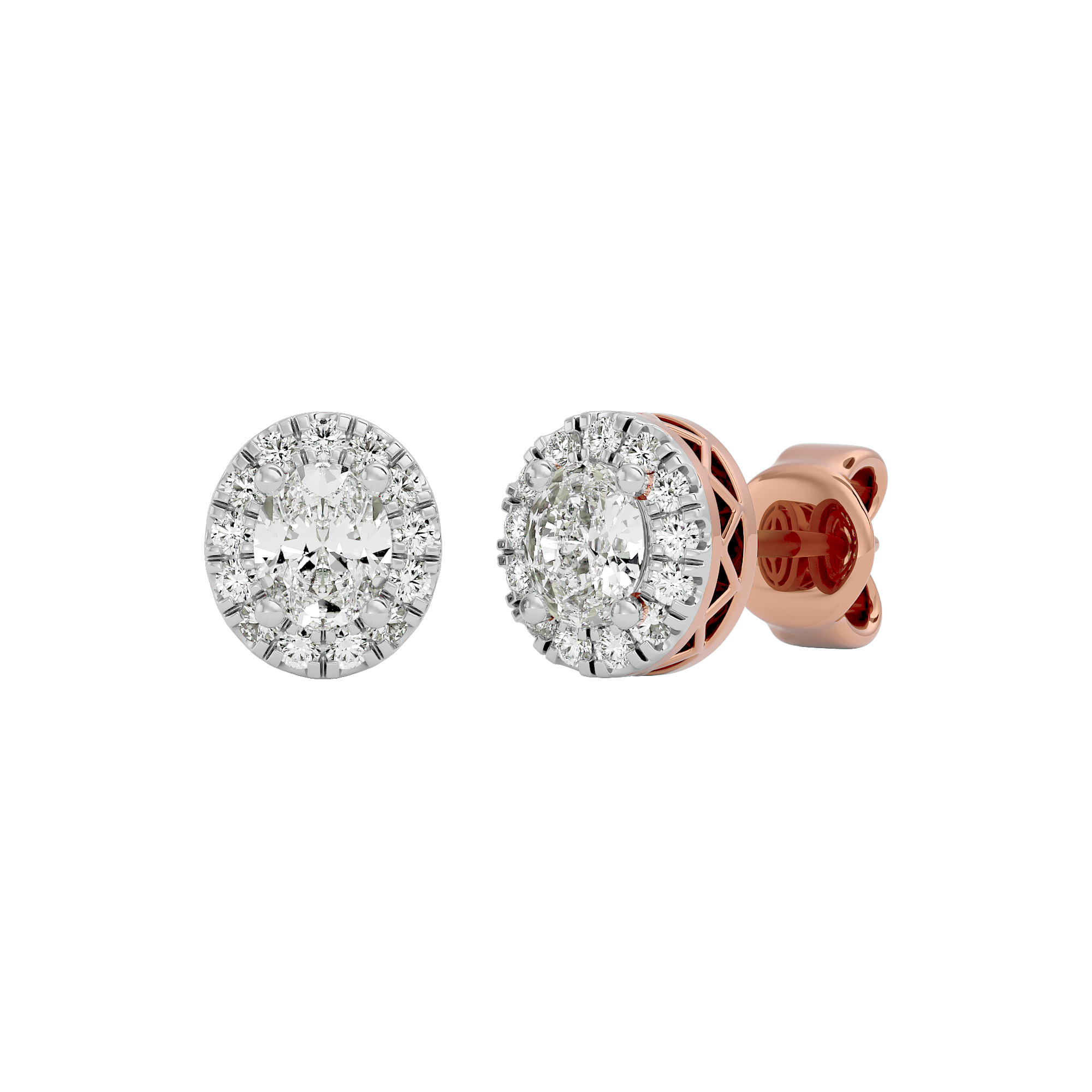 Majestic Brilliance Solitaire Earrings