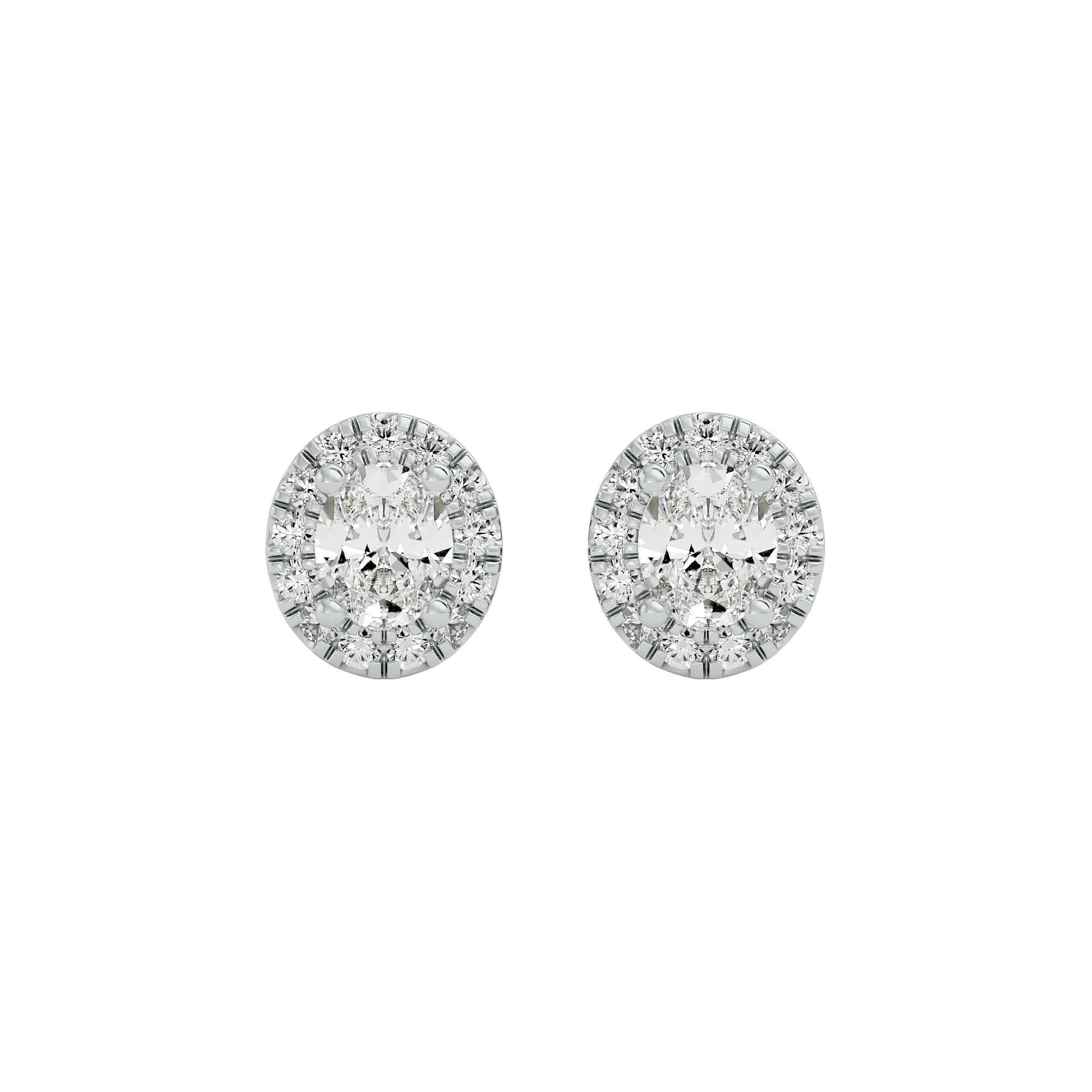 Majestic Brilliance Solitaire Earrings
