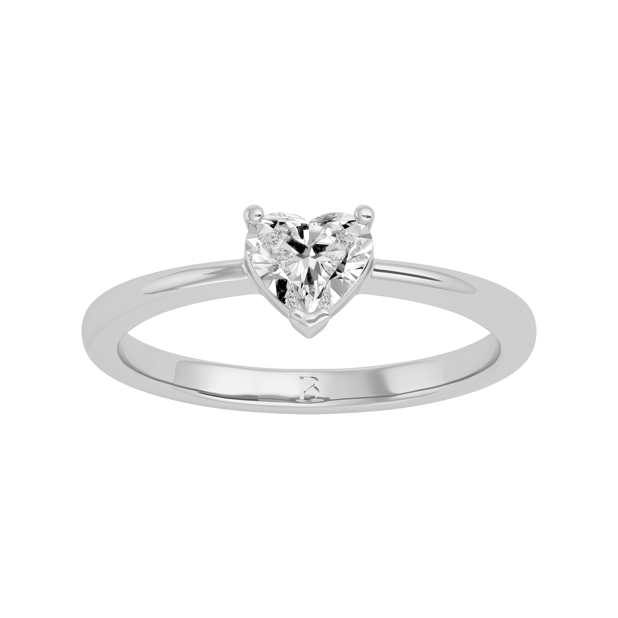 Love Knot Solitaire Diamond Ring