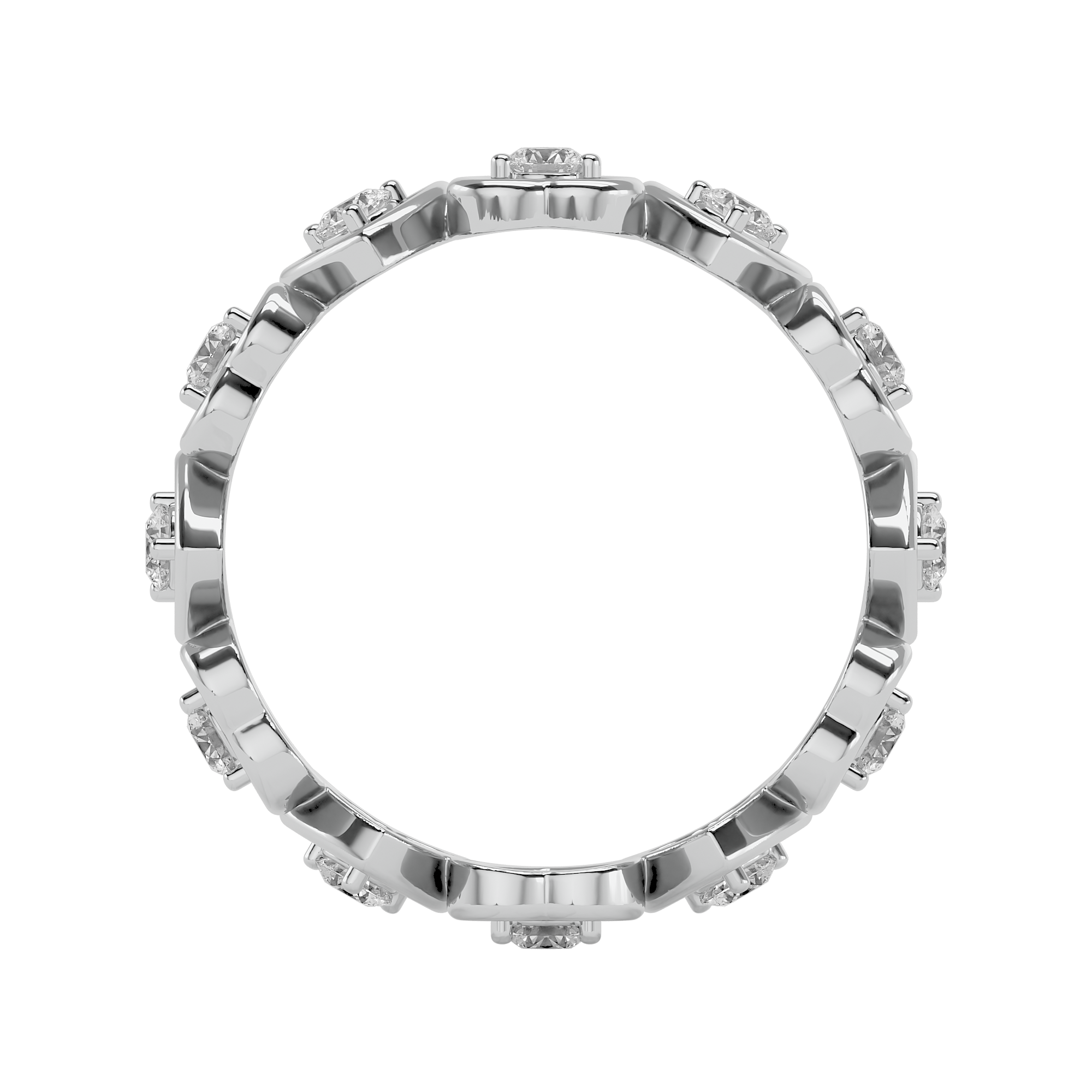 Opulent Allure Diamond Ring