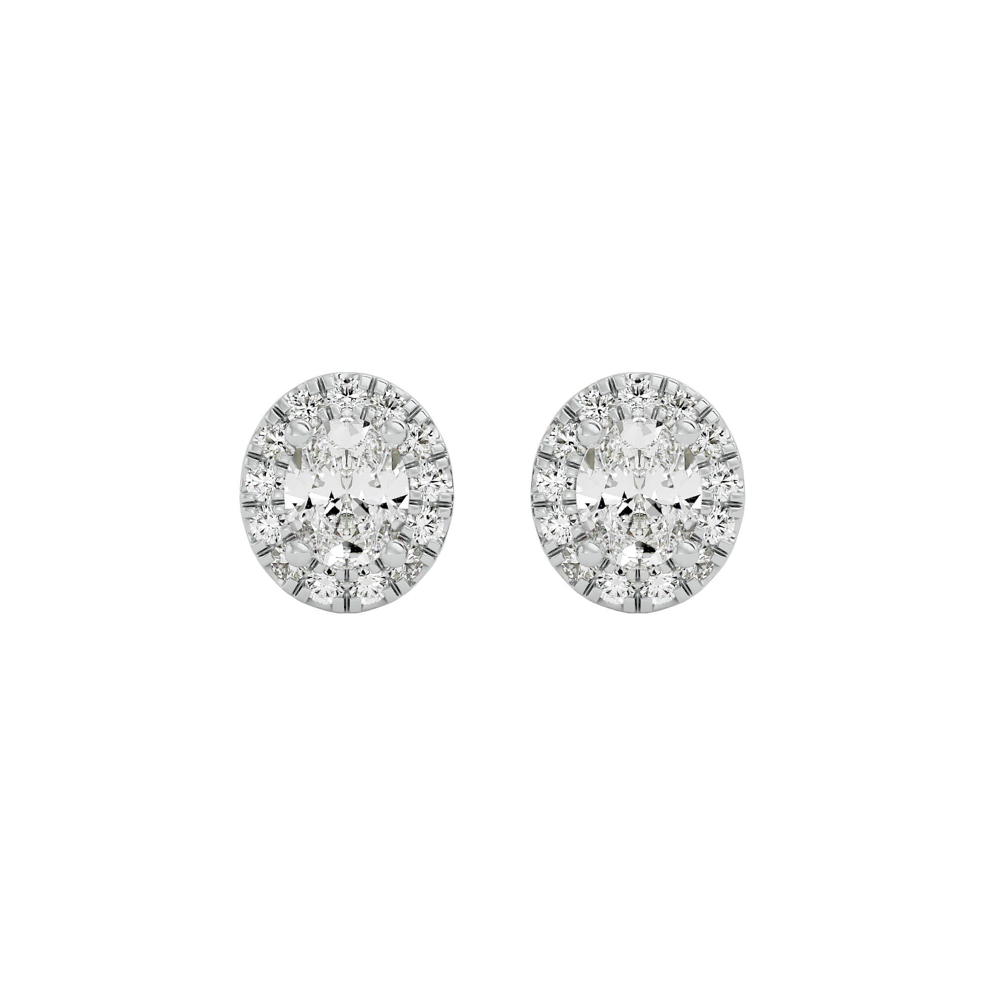 Majestic Brilliance Solitaire Earrings