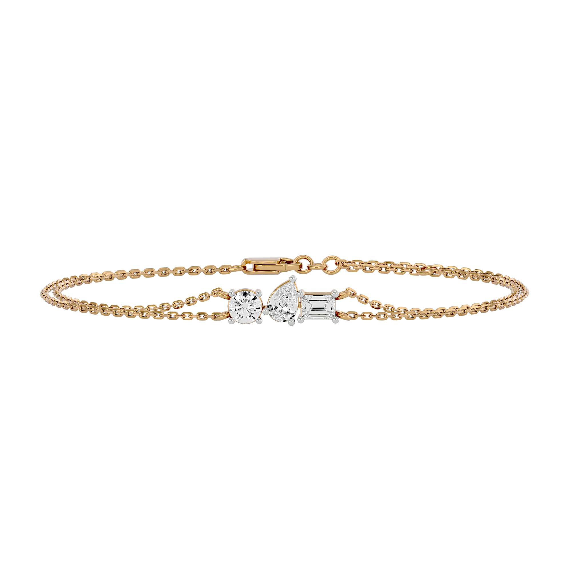 Starlit Brilliance Diamond Bracelet