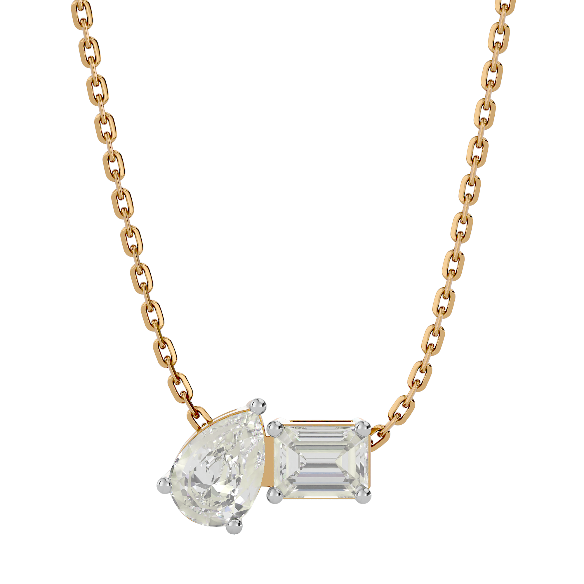 Opulent Royale Solitaire Pendant