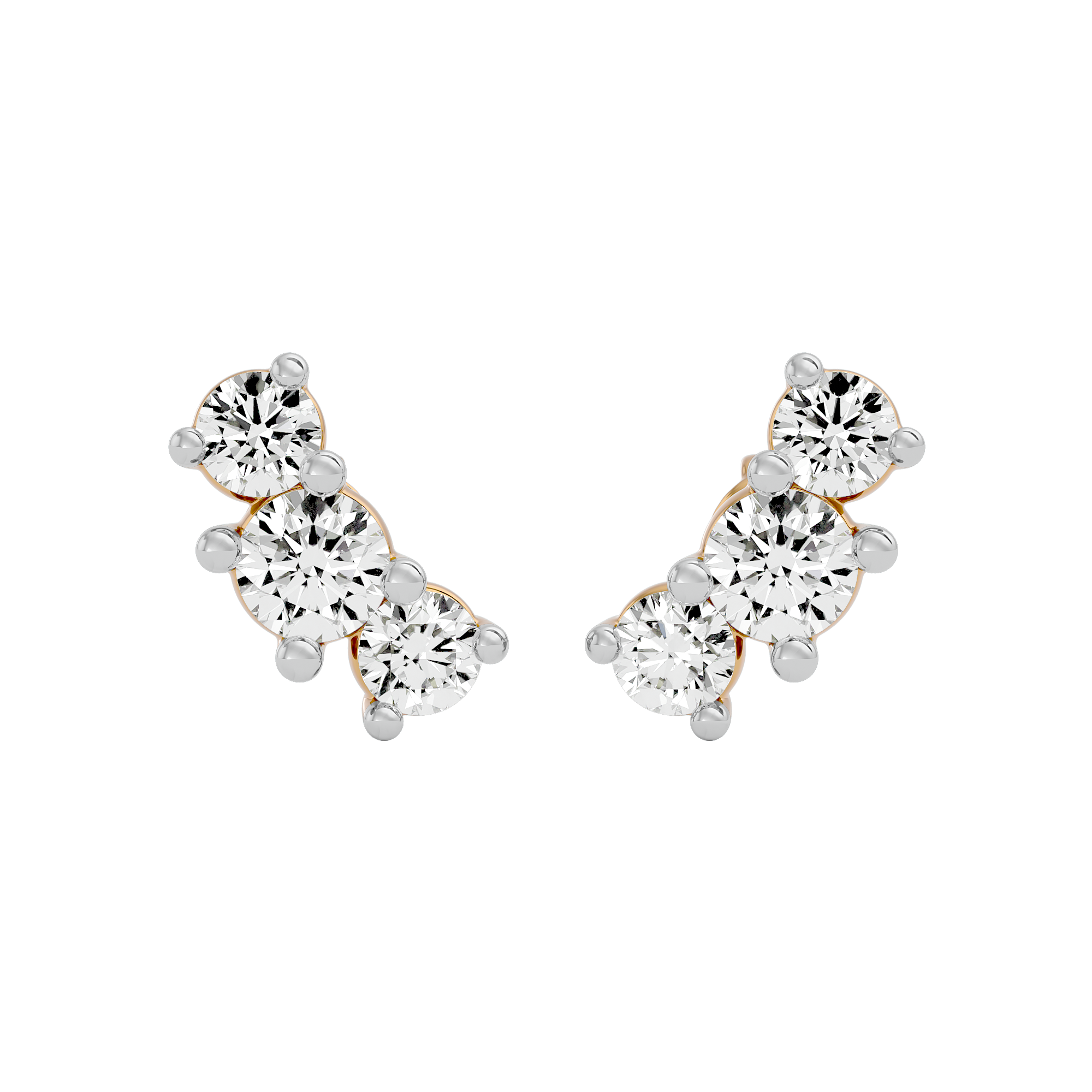Eternal Radiance Solitaire Earrings