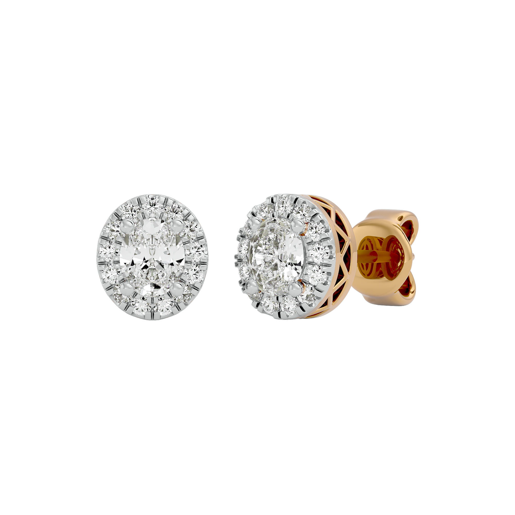 Majestic Brilliance Solitaire Earrings